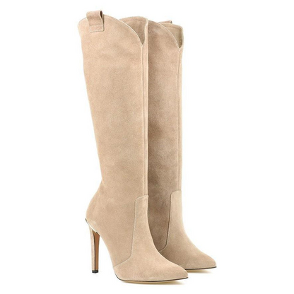 Elegante Stiefel mit schmalem Absatz