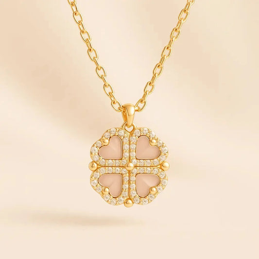 Collier pendentif raffiné doré
