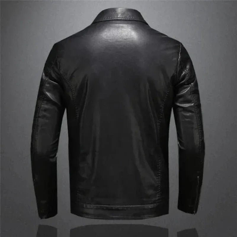 Blouson en cuir pour homme