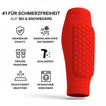 Protège-tibia pour le ski