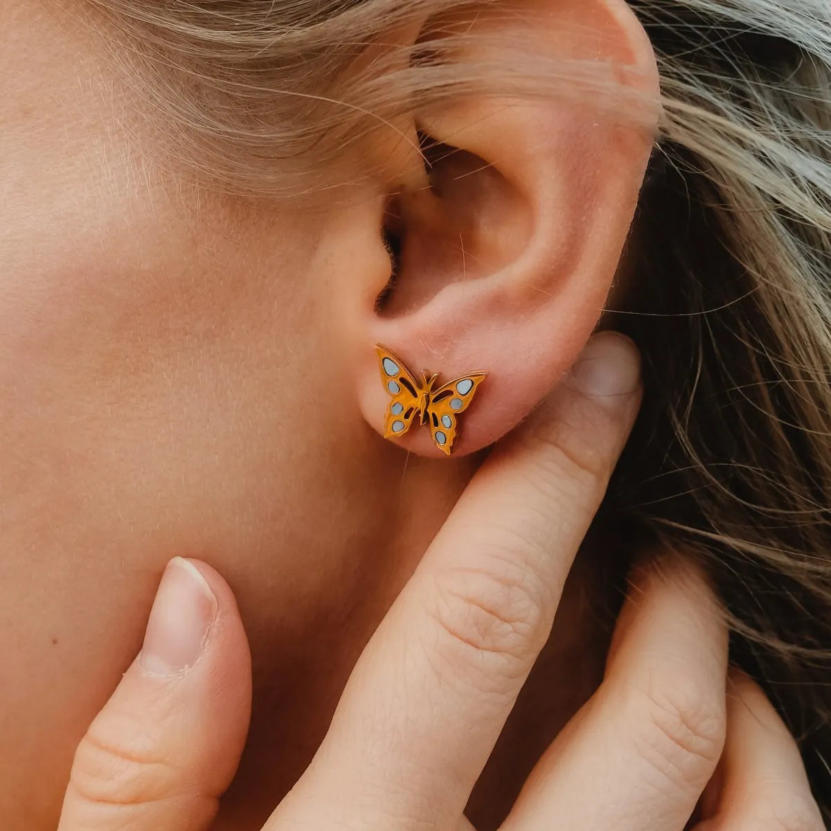 Schmetterling Ohrringe
