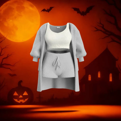 Pyjama 3 Pièces Femme Douillet