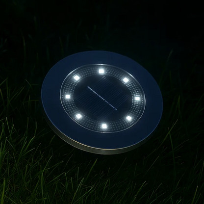Solar-LED-Gartenleuchte