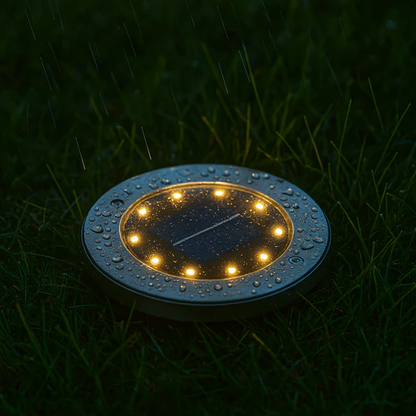 Solar-LED-Gartenleuchte