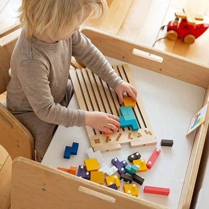 3D-Holzpuzzle für Kinder