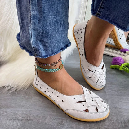 Mocassins Femme Respirants à Semelle Souple