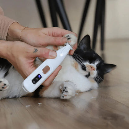 Tondeuse silencieuse pour chats