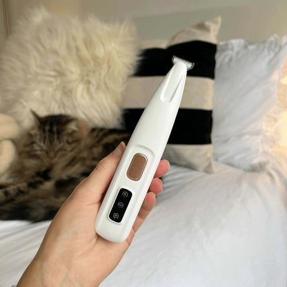 Tondeuse silencieuse pour chats