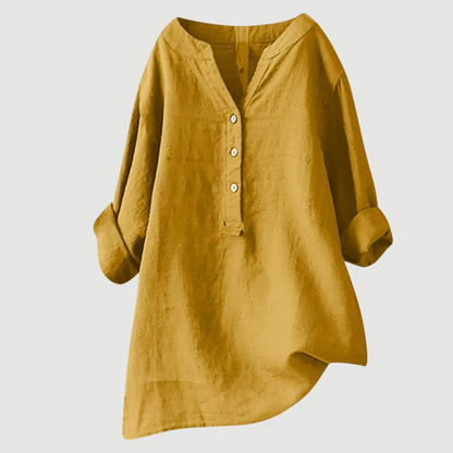 Blouse femme en lin légère et élégante