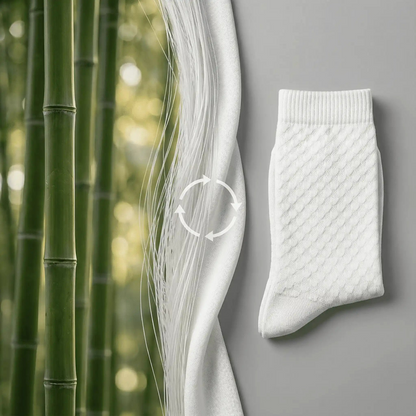 Chaussettes Mi-Haute en Fibre de Bambou Premium