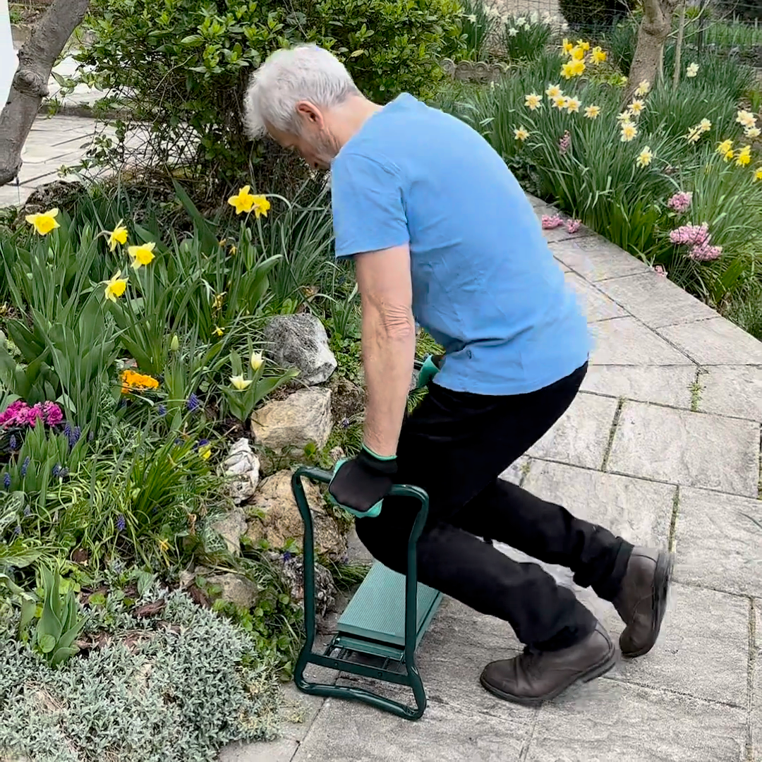 Genouillère ergonomique pour jardinage