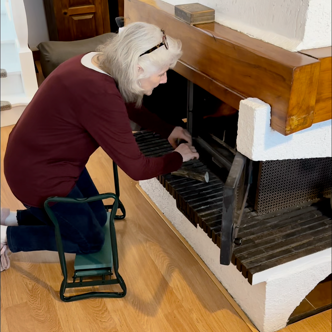 Genouillère ergonomique pour jardinage