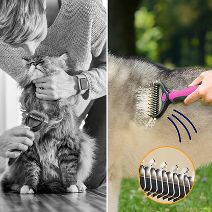 Entfilzungsbürste für Katzen und andere Tiere