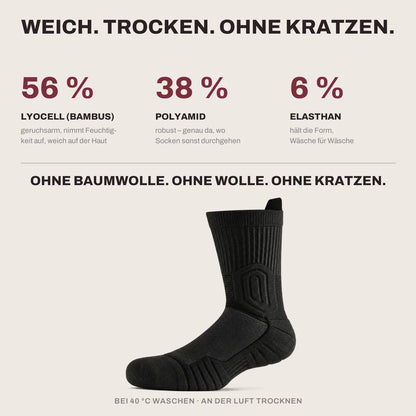 Chaussettes de Travail Renforcées et Respirantes