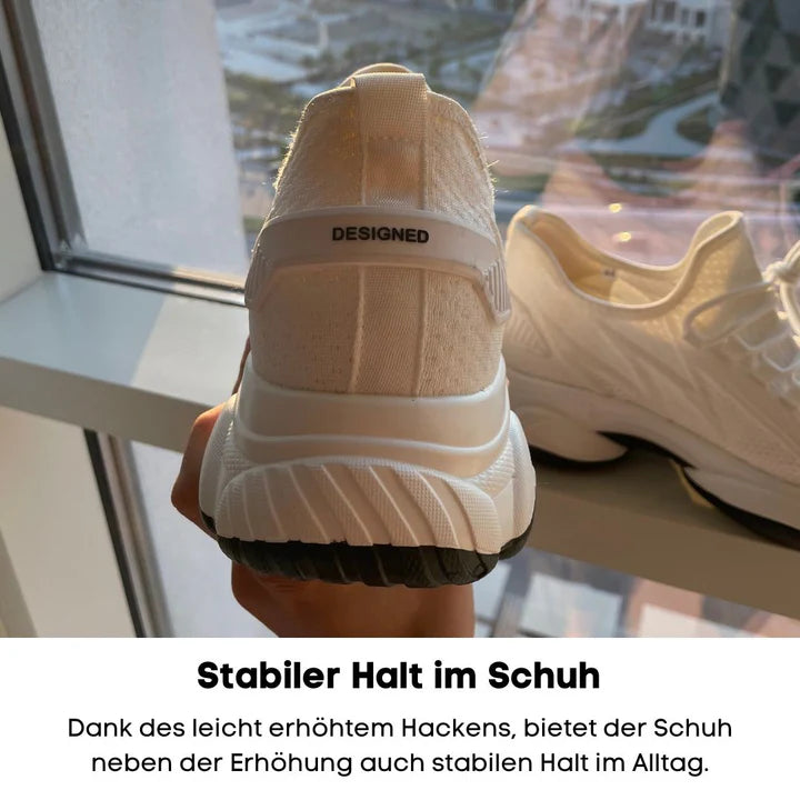 Sneaker mit dezenter Höhenverstärkung