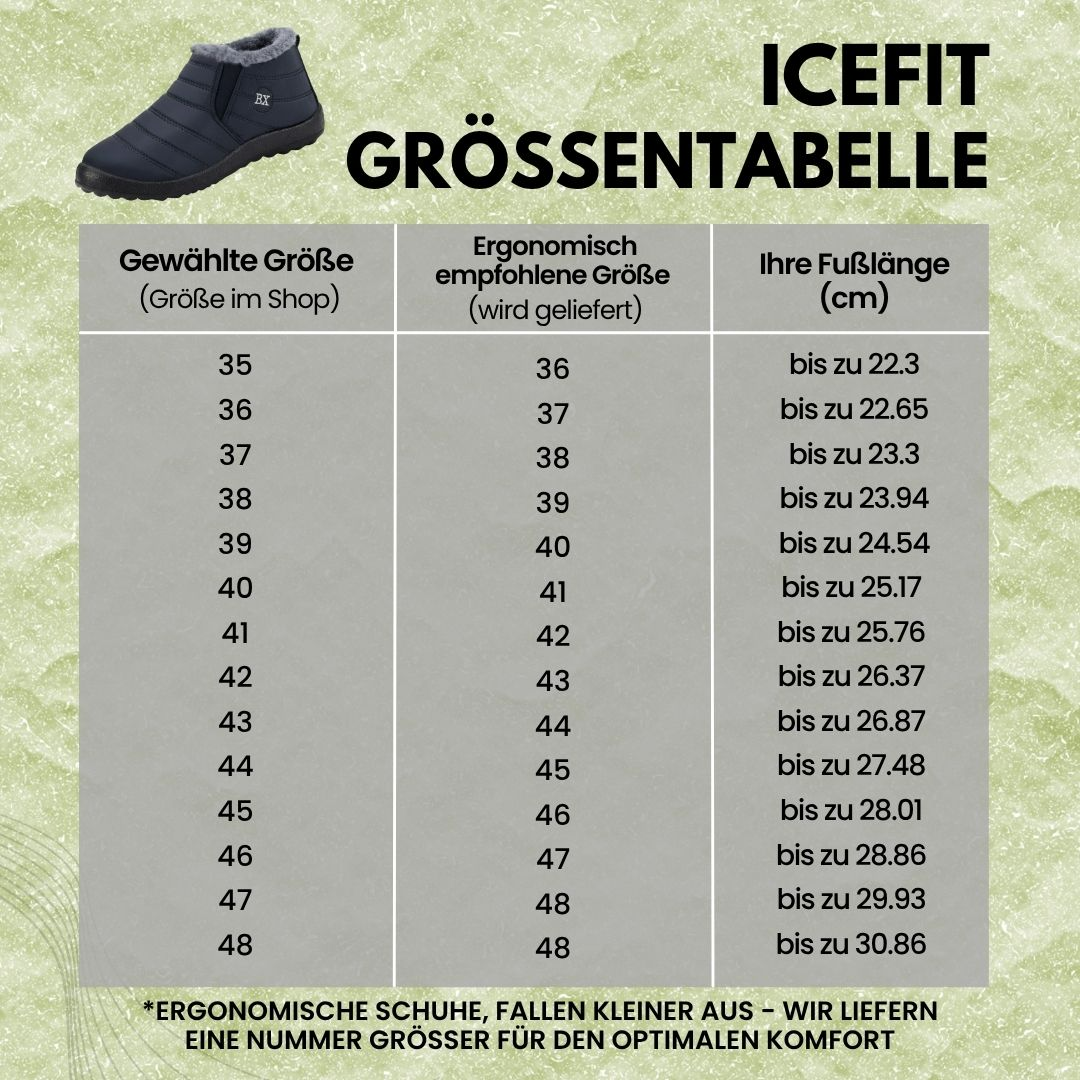 Ergonomische, rutschfeste Winterstiefeletten