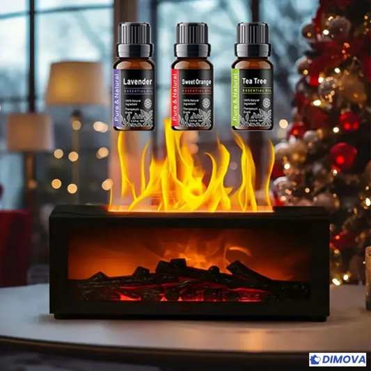 Aromadiffusor mit Flammeneffekt