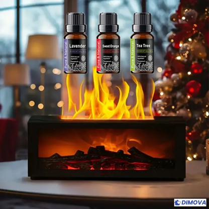 Aromadiffusor mit Flammeneffekt