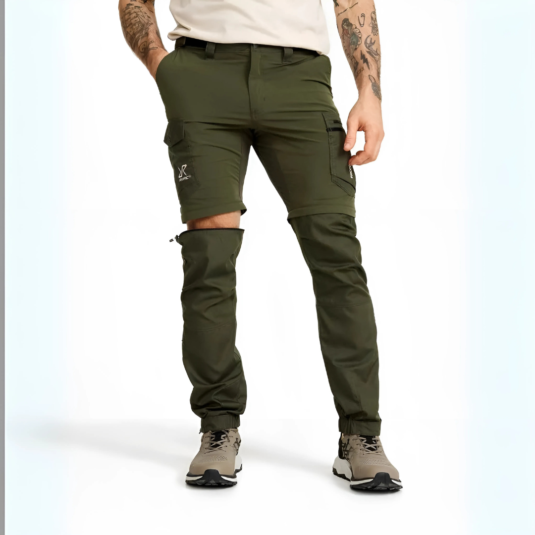 Zip-Off Outdoorhose Herren