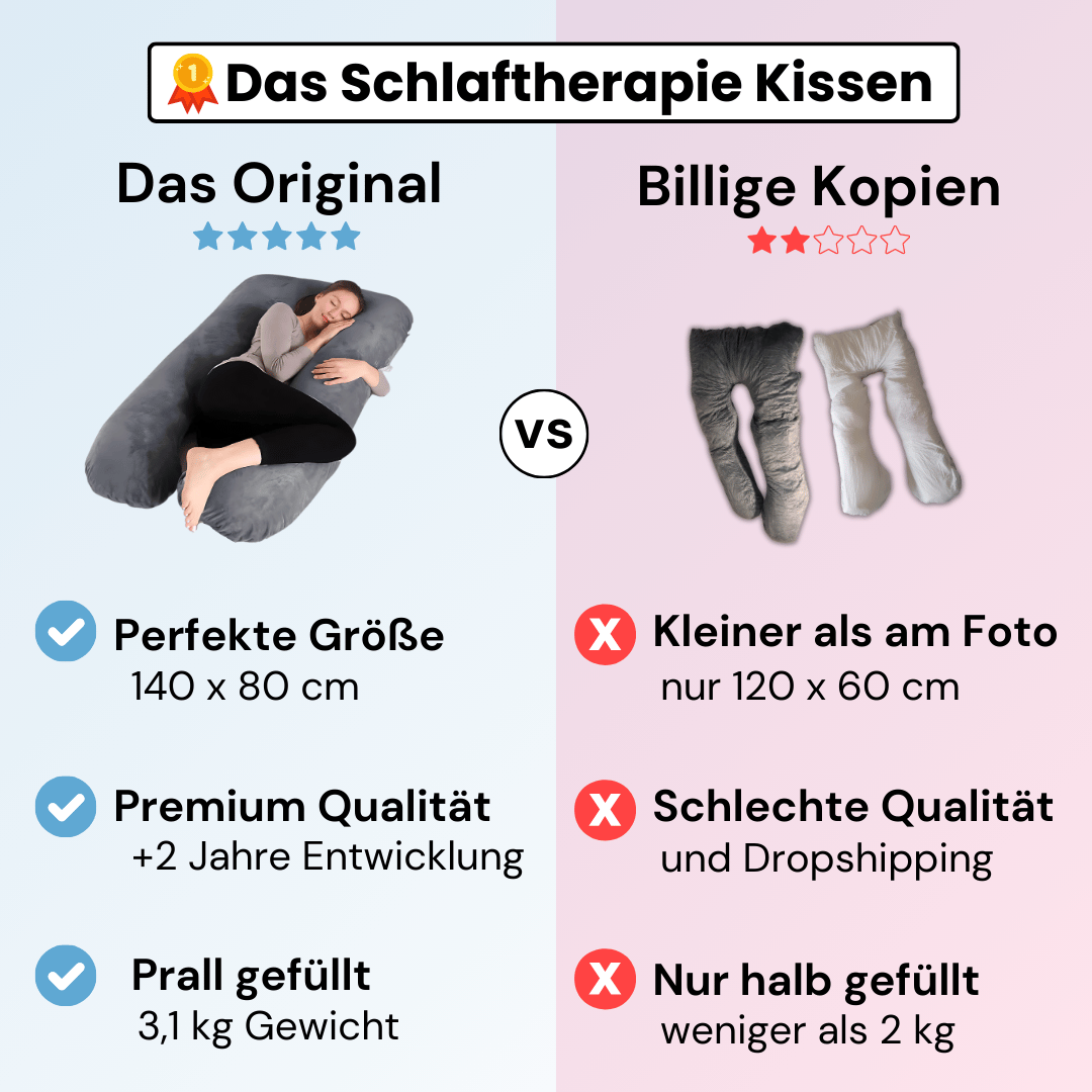 Das Schlaftherapie Kissen