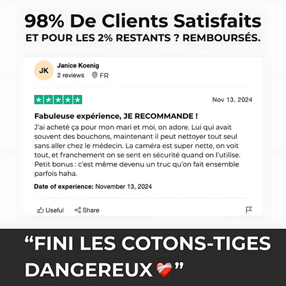 Ohrreinigungsset mit HD-Kamera