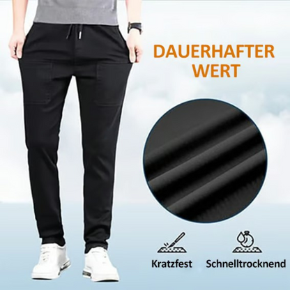 Multifunktionale Herren-Hose mit sportlich-elegantem Schnitt