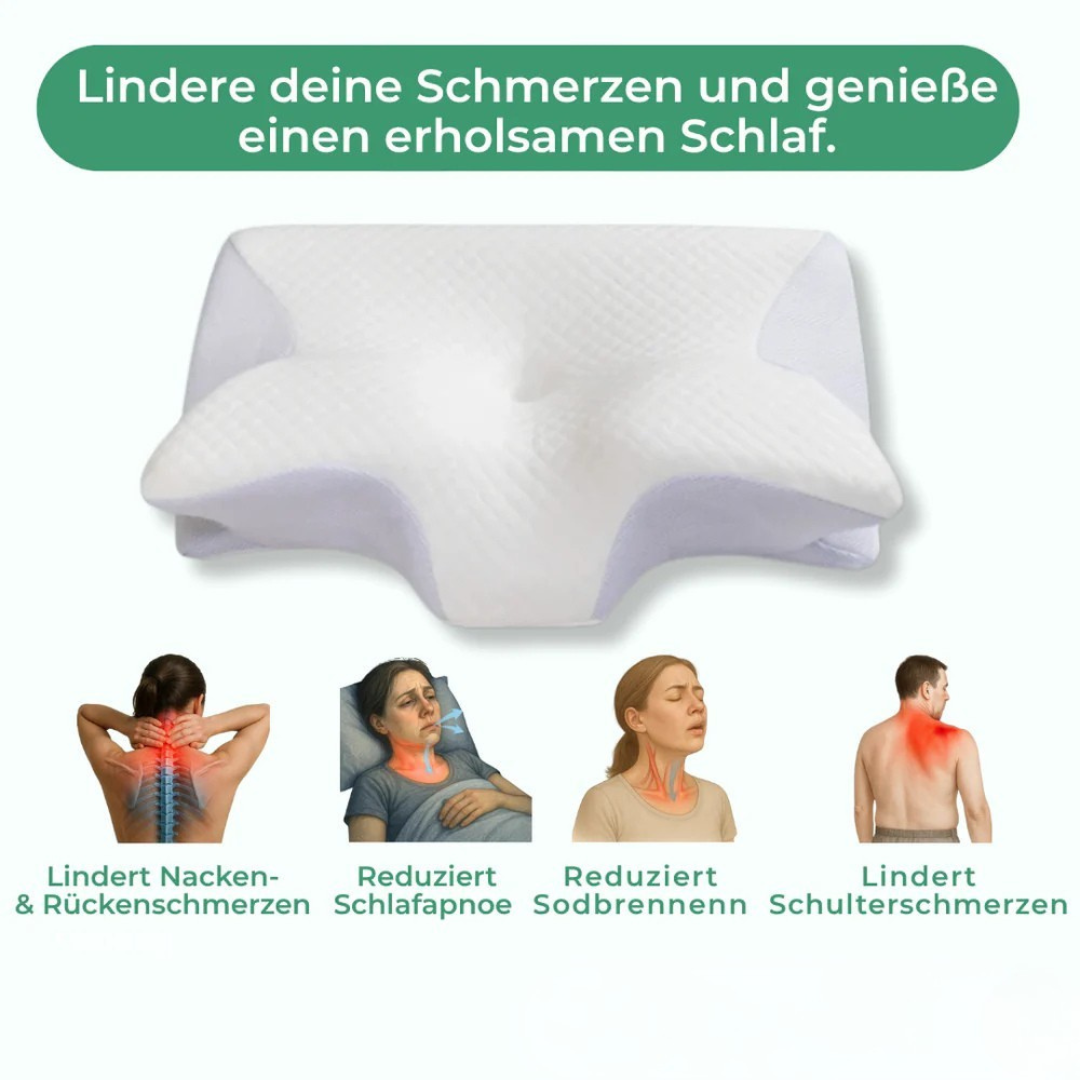 Schmerzlinderndes Gerät für Nacken und Schultern