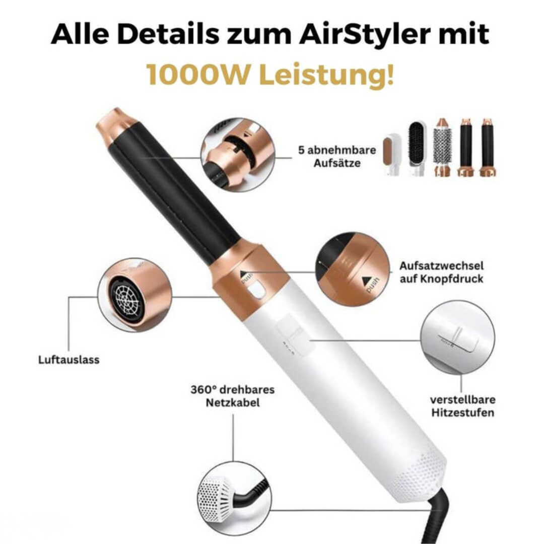 5-in-1-Haartrockner für alle Haartypen