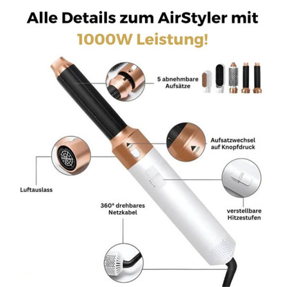 5-in-1-Haartrockner für alle Haartypen