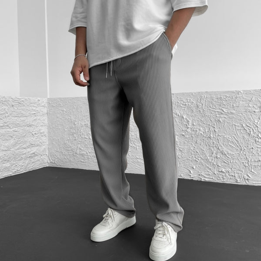 Lässige gerippte Hose für Männer