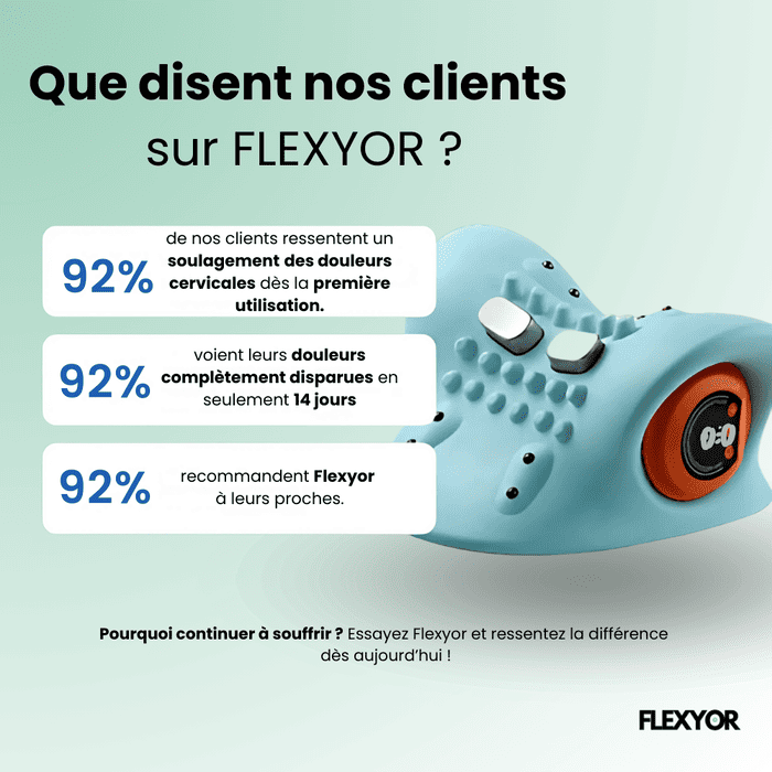 Zervikales Massagegerät 4EN1 V2 - FLEXYOR®.