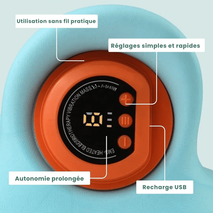 Zervikales Massagegerät 4EN1 V2 - FLEXYOR®.