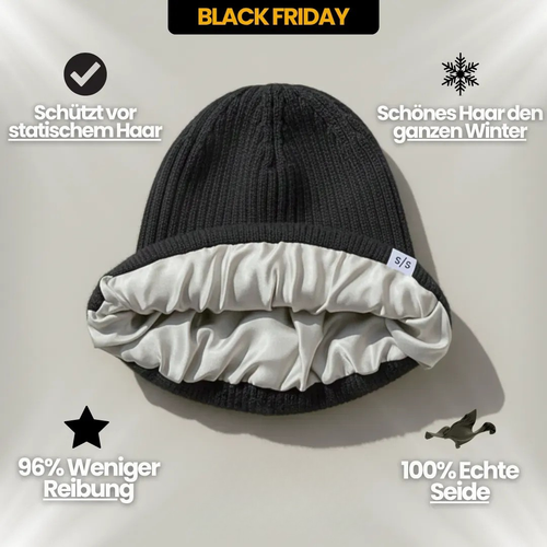 Thermobeanie aus Seide für den Winter