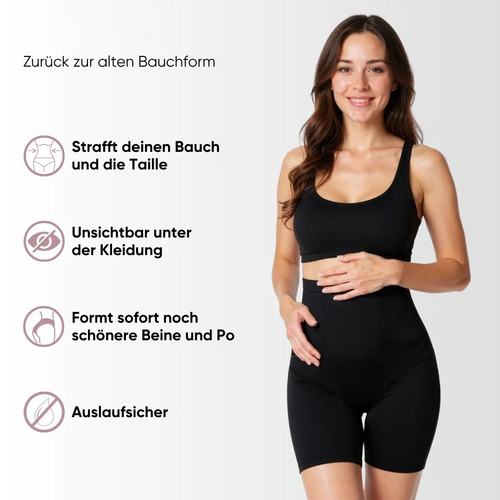 High-Waist Shaping Shorts