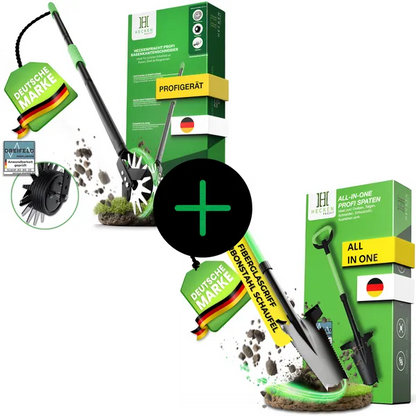 Gartenwerkzeug Set für Rasen & Wurzeln