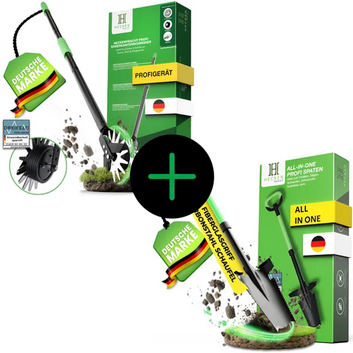 Gartenwerkzeug Set für Rasen & Wurzeln