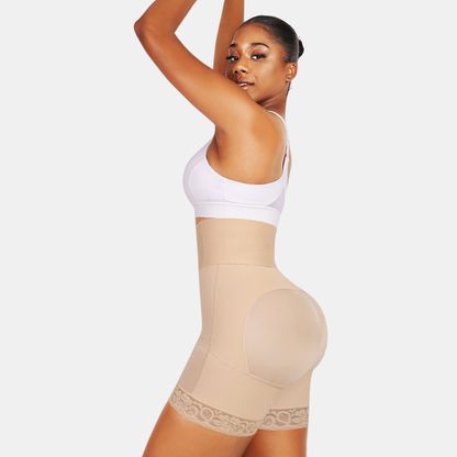 Hoch taillierte Shorts für Damen