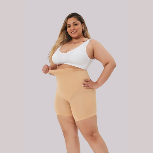 Formende Shorts mit hoher Taille