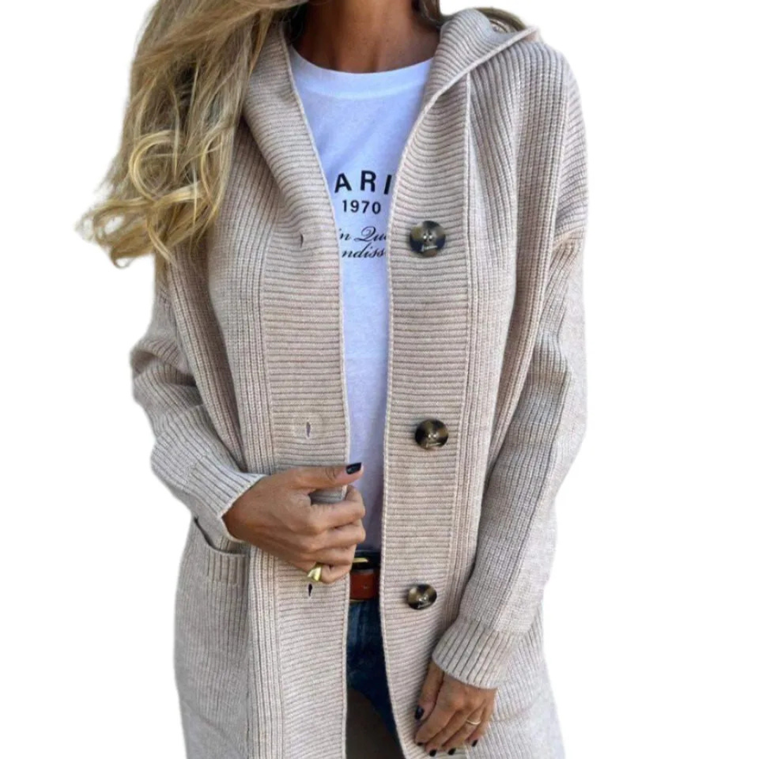 Langer Strickcardigan Damen