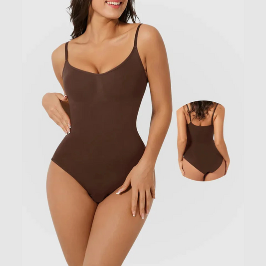 Figurformender Body mit hoher Taille