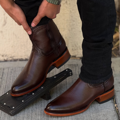 Bequeme Lederstiefeletten