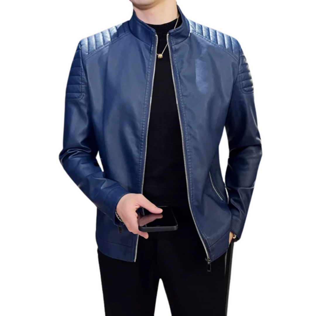 Elegante und bequeme Herrenlederjacke