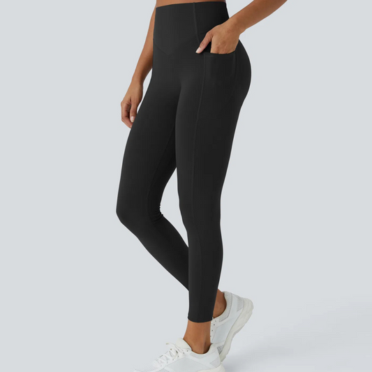Figurformende Leggings mit hoher Taille