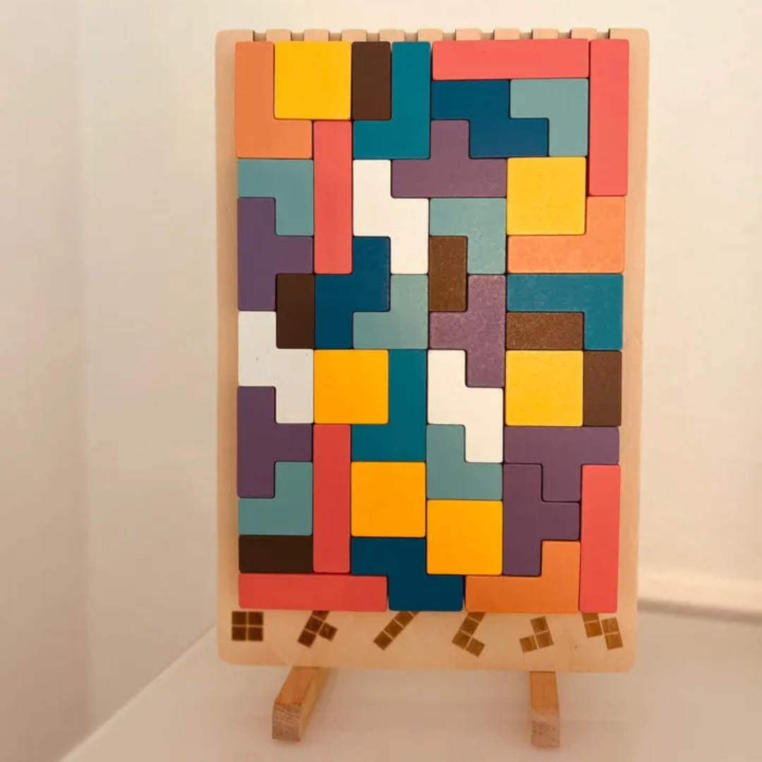 3D Holzpuzzle für Kinder