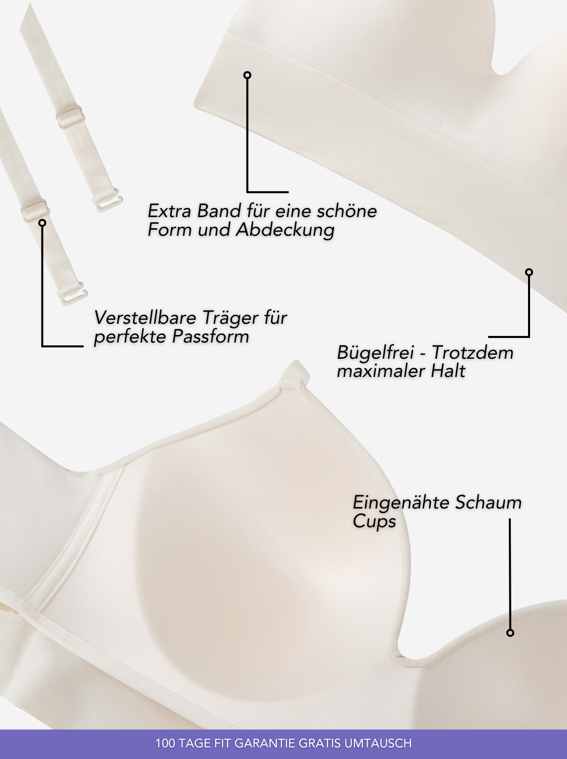 Kurvea Shaping-BH (Ohne Bügel)