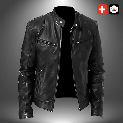 Handwerklich gefertigte Lederjacke für Männer