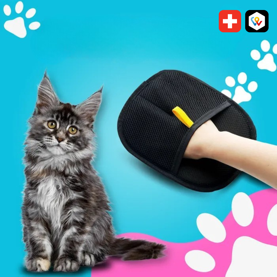 Tierhaar-Handschuh