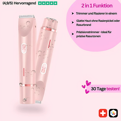 2-in-1 Rasierer & Trimmer