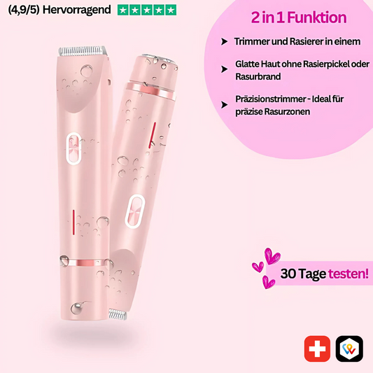 2-in-1 Rasierer & Trimmer