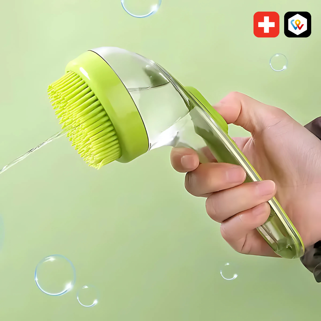 2-in-1-Badebürste für Tiere